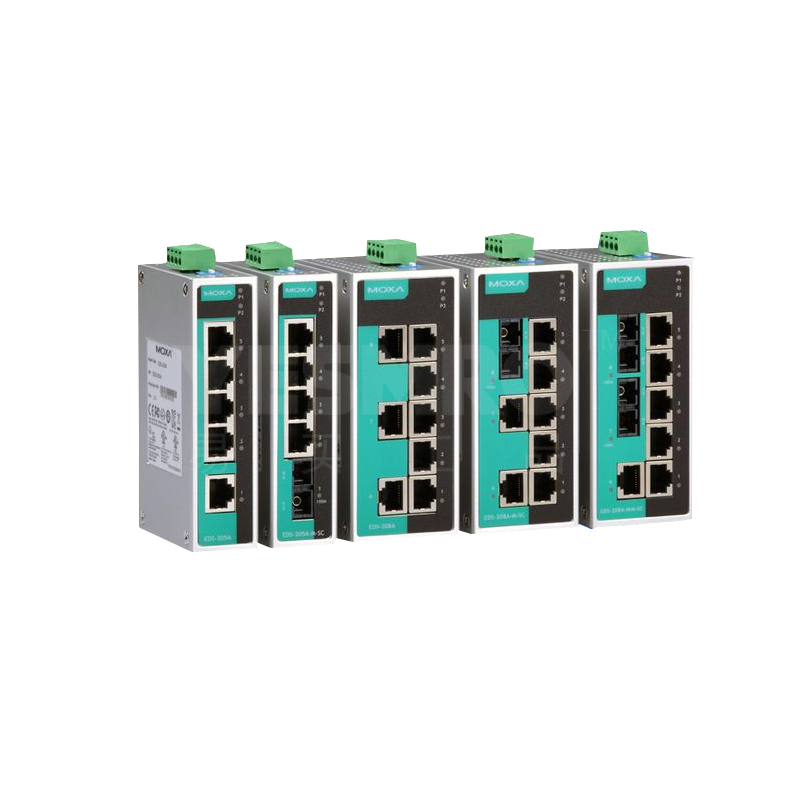 MOXA unmanaged/managed industrial Ethernet switch