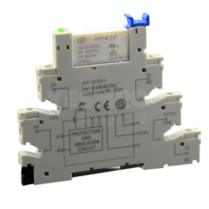 Ultra-thin relay module