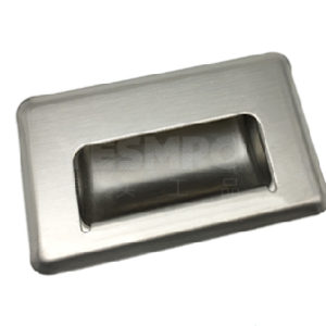 Fire embedded handle stainless steel