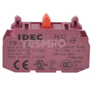 Izumi IDEC flat inlaid frame type CW series control component accessories